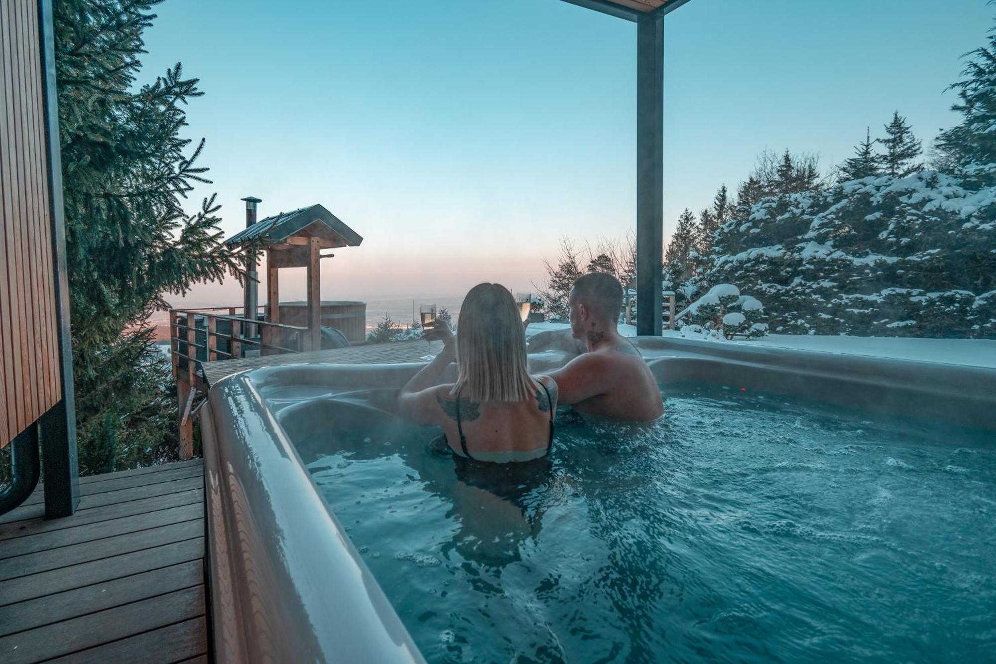 Panoramic View Cottage House - Heaven Hočko Pohorje المظهر الخارجي الصورة