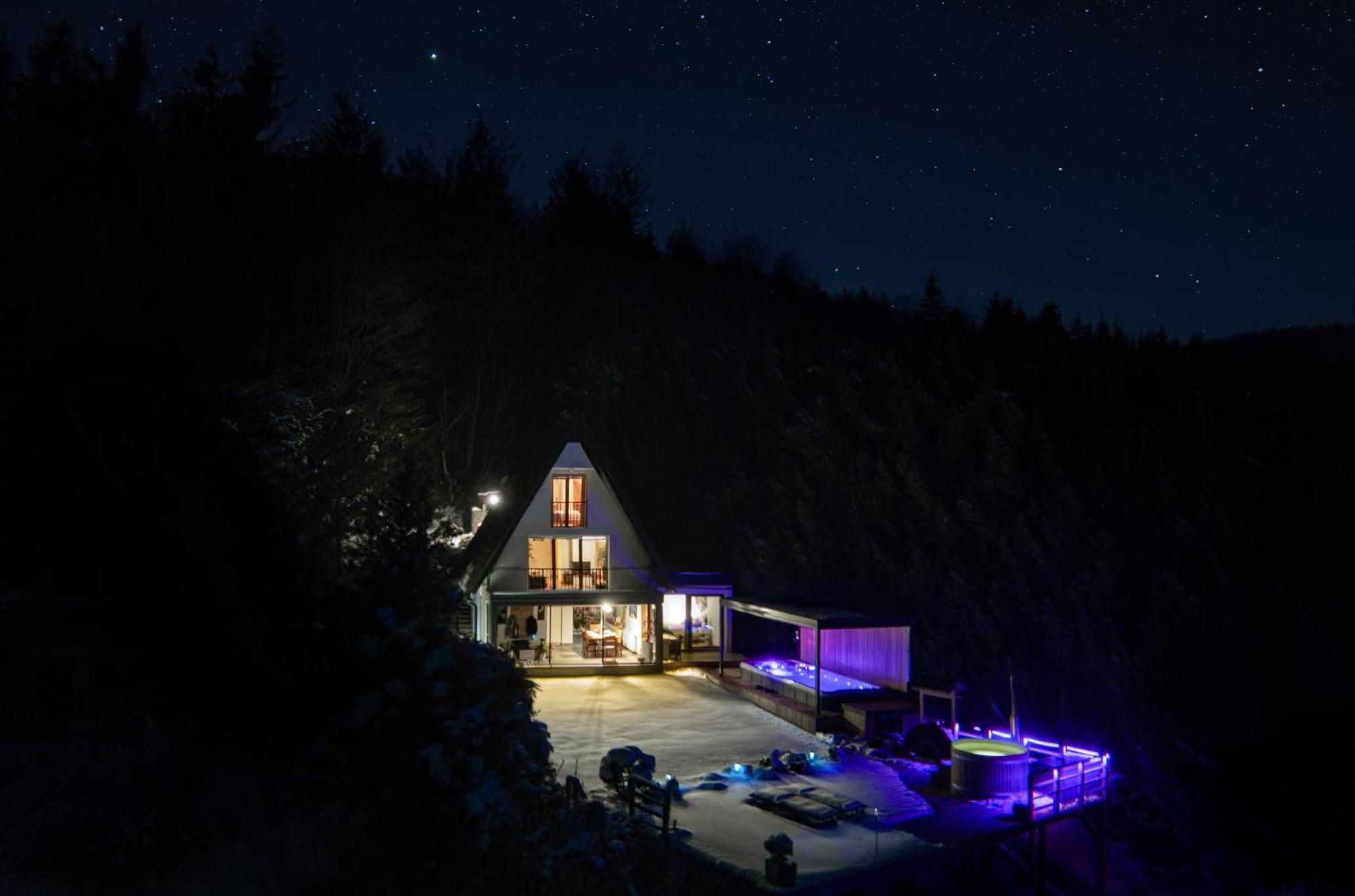 Panoramic View Cottage House - Heaven Hočko Pohorje المظهر الخارجي الصورة